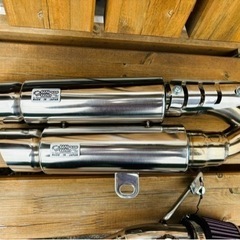 ダックス125cc マフラー&パワーフィルターの画像