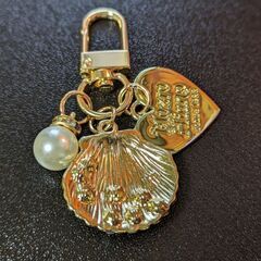 ハート/シェル/キーホルダー（新品）の画像