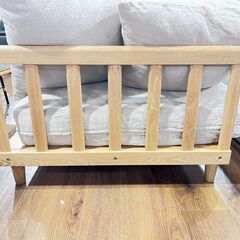 家具 生活家具 Re:CENO　ソファーベッド　ナチュラルの画像