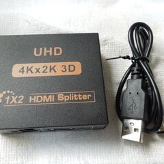 HDMI　2分配器　ほぼ新品