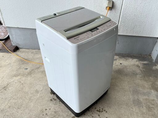 【高年式】ファミリー向け 洗濯機 7.5K  ハイセンス HW-DG75A 2022年製 中古動作品 クリーニング済み