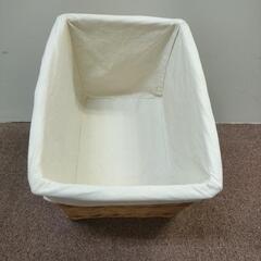 かわいい編みカゴ　2個セット　家具 収納家具の画像