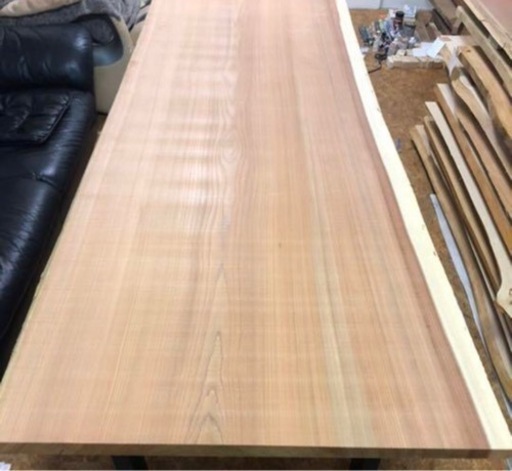 激安 大特価 大きめ 長さ235cm 一枚板