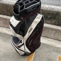 スポーツ　ゴルフ　キャディバック　※フード付の画像