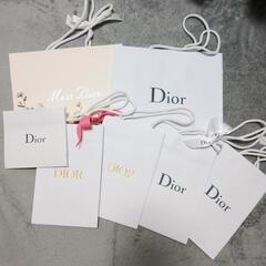ブランド 紙袋 クリスチャンディオール Dior ブランド紙袋 計7枚