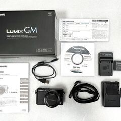 美品 Panasonic LUMIX GM1 レンズキット DMC-GM1K-K 箱取説保証書あり おまけつき