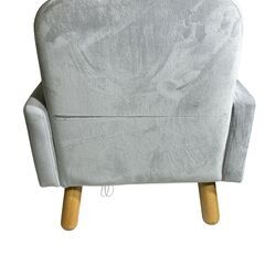 市場(Marche) キッズ パーソナルソファ 45.5x44.5x49.5cm グレー HLI-5005GY の画像