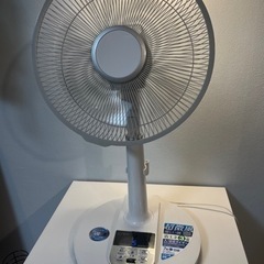 リビング扇風機 C:NET ホワイト DCモーター搭載　