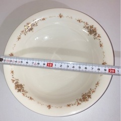Noritake ノリタケ Ivory China SUFFOLK  直径19センチ 深皿の画像
