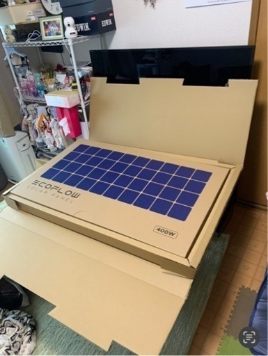 Ecoflow  エコフロー　ソーラーパネル   400w  箱付き