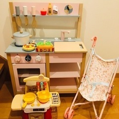 (お譲り先決まりました)男女共用おままごとおもちゃ