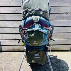 ドイター キッドコンフォート2 レインカバー付きの画像