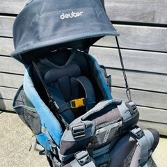 ドイター キッドコンフォート2 レインカバー付きの画像