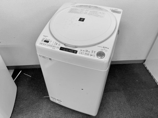 SHARP シャープ 洗濯乾燥機 8kg ES-TX8E-W 2020年製