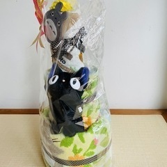 《新品・未開封》ジブリ　おむつケーキ　トトロ３段の画像