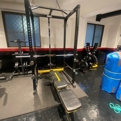 【再募8/10AM引取】パワーラック/ラットプルオプション/オリンピックシャフトの画像