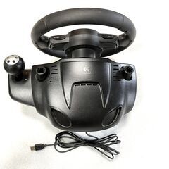 プレステハンドル ロジクール ドライビングフォースGT LOGICOOL DRIVING FORCE GT E-X5C19の画像