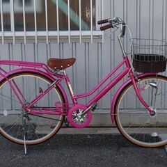 未使用保管品 サイモト 自転車 26インチ ギアなし オートライ...