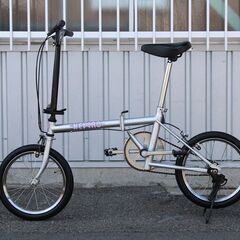NEMAO 折りたたみ式自転車 ミニベロ シングルギア 16インチ 軽量仕様 24-H008Jの画像