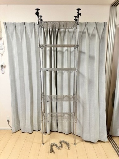 ルミナス スチールラック ブックラック テンションラック 転倒防止