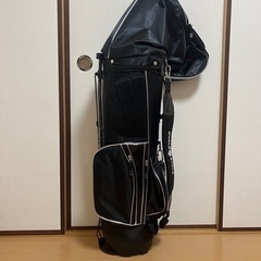 【定価12100円】ゴルフバッグ 黒 軽量の画像