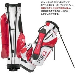 【定価12100円】ゴルフバッグ 黒 軽量の画像