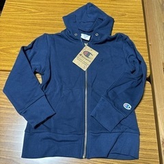 【未使用】チャンピオン♡パーカー120㎝：ネイビー