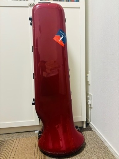 ccシャイニーケース　バストロンボーン用　レッド