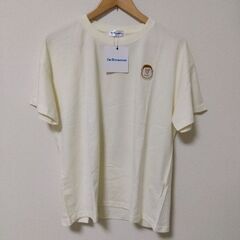 新品未使用　ドラえもん　ジャイアン　Tシャツ　L サイズ　バッグプリントの画像