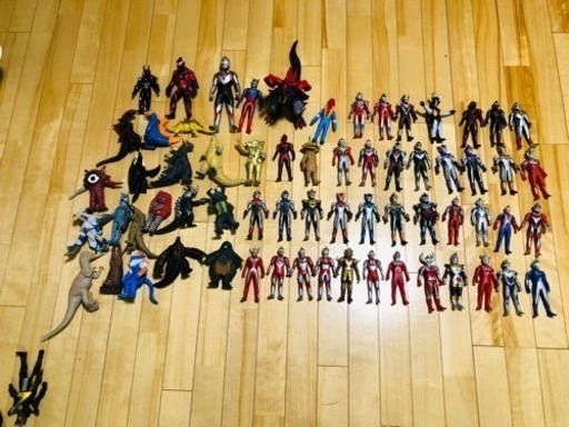 ウルトラマン　ソフビ　人形　
バラ売り可能