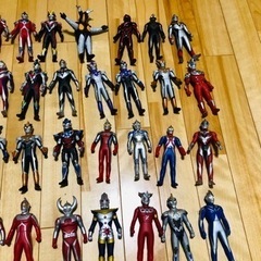 ウルトラマン　ソフビ　人形　
バラ売り可能の画像
