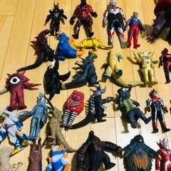 ウルトラマン　ソフビ　人形　
バラ売り可能の画像