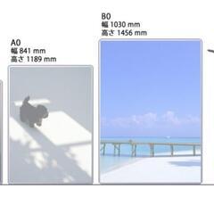 アルミ枠付きパネル　B1サイズ