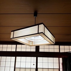 和室　照明　蛍光灯
