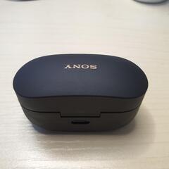 SONY ワイヤレスイヤホン WF-1000XM4 ブラック (充電ケース+左耳)の画像