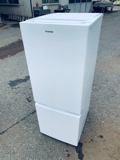 ♦️ アイリスオーヤマノンフロン冷凍冷蔵庫  【2019年製】AF156-WE
