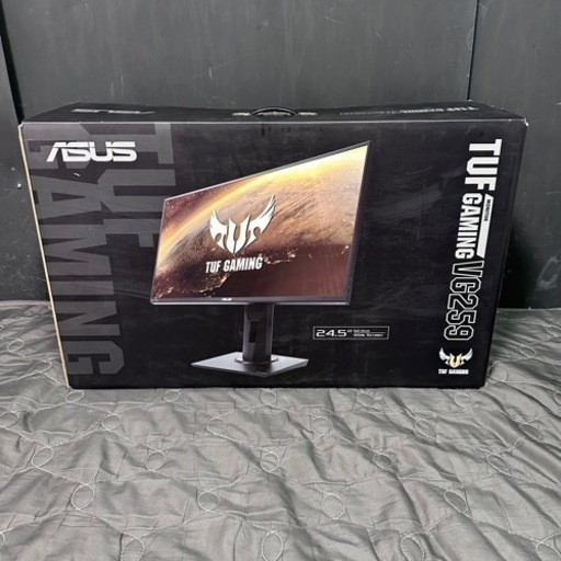 ASUS TUF Gaming ゲーミングモニター VG259Q 24.5インチ フルHD IPS 144Hz 1ms HDMI×2 ポートDP Adaptive-sync ELMB