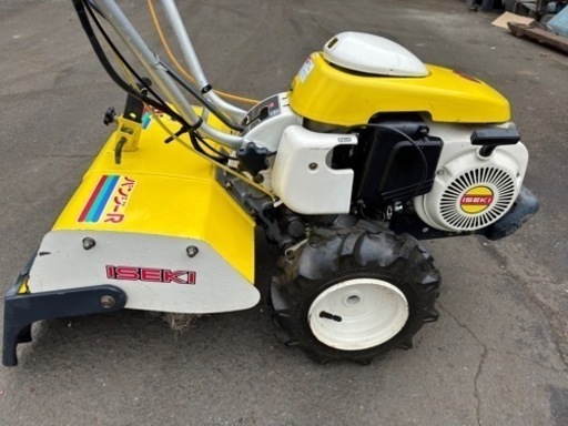 イセキ管理機 耕運機 家庭菜園 パンジー