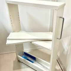 【値下げ】キャスター付き隙間収納　幅14cm×奥行き55cm×高...