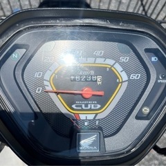 816.　動画あり　AA04スーパーカブプロ　原付　バイク　50cc   車体　埼玉の画像