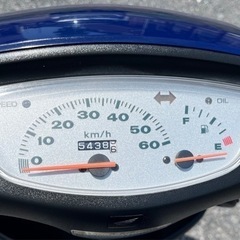 818.　動画あり　AF34 ライブディオZX仕様　原付　50cc   車体　バイク　埼玉の画像