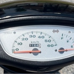 823.　動画あり　AF35 ライブディオZX仕様　原付　50cc   車体　バイク　埼玉の画像