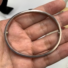Cartier　カルティエ　ラブブレス　旧型　ホワイトゴールド　33.5g サイズ18の画像