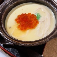 出汁がたっぷり海鮮茶碗蒸し！