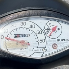 825.　動画あり　スズキ　レッツ　高年式　原付　バイク　50cc   車体　埼玉の画像