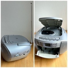 CD/ラジオ/カセットレコーダーの画像