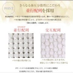 家具 ベッド セミダブルベッド マットレス 黒の画像