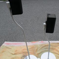 ☆ソニー SONY SS-SR7700 サラウンドスピーカー SPEAKER ペア2点セット◆WS-FV11 AVスピーカー用フロアスタンド付きの画像