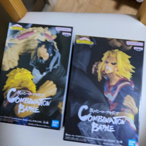 ヒロアカ　COMBINATION BATTLE オールマイト　AFO　２体セット　新品