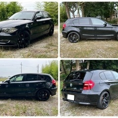 ◆車検R6年12月◆4.3万キロ◆BMW1シリーズ◆社外ナビ◆18インチアルミ◆の画像